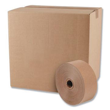 General Supply Glass-fiber Reinforced Gummed Kraft Sealing Tape, 3" Core, 3" X 375 Ft, Brown, 8-carton freeshipping - TVN Wholesale